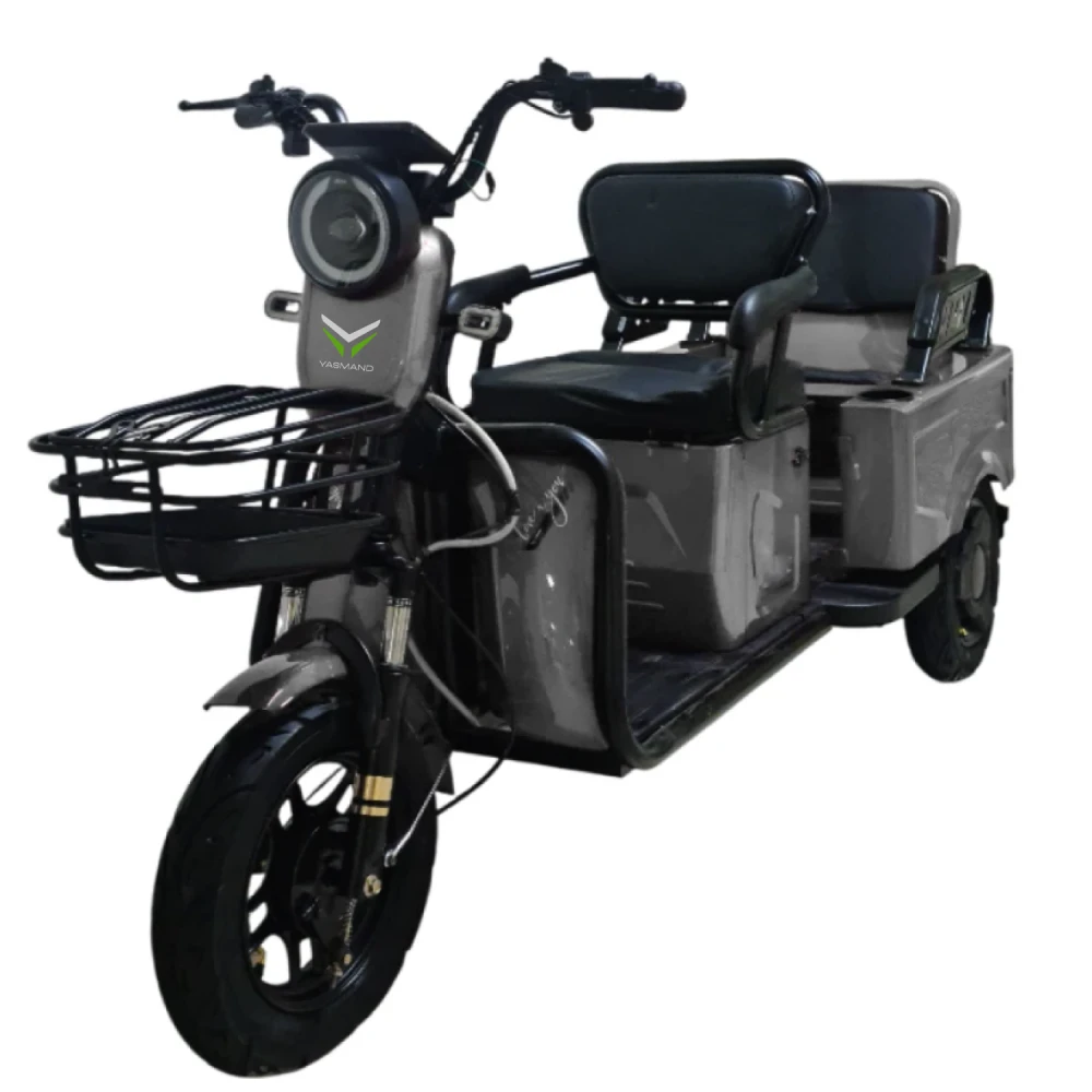 Электротрицикл Yasmand Трансформер Li-ion белый 1